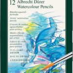 ESTUCHE DE METAL 12 LAPICES ACUARELA DURER